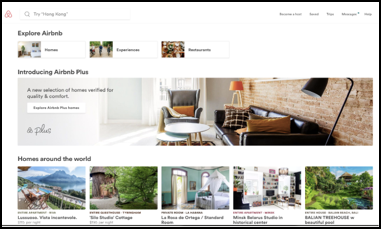 Airbnb stepped up their game with their webste and social media