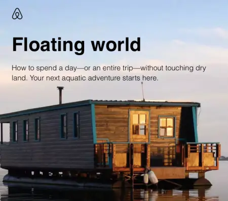 Airbnb biggest failed marketing campaign was floating world’ marketing campaign