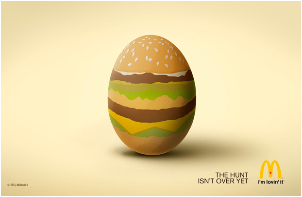 Campaign on the occassion of easter 2019 by McDonald’s