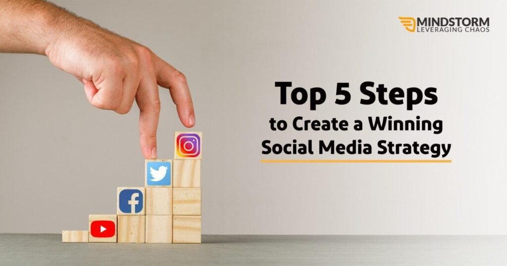 Top 5 Steps to Create a Winning Social Media Strategy | Mindstorm