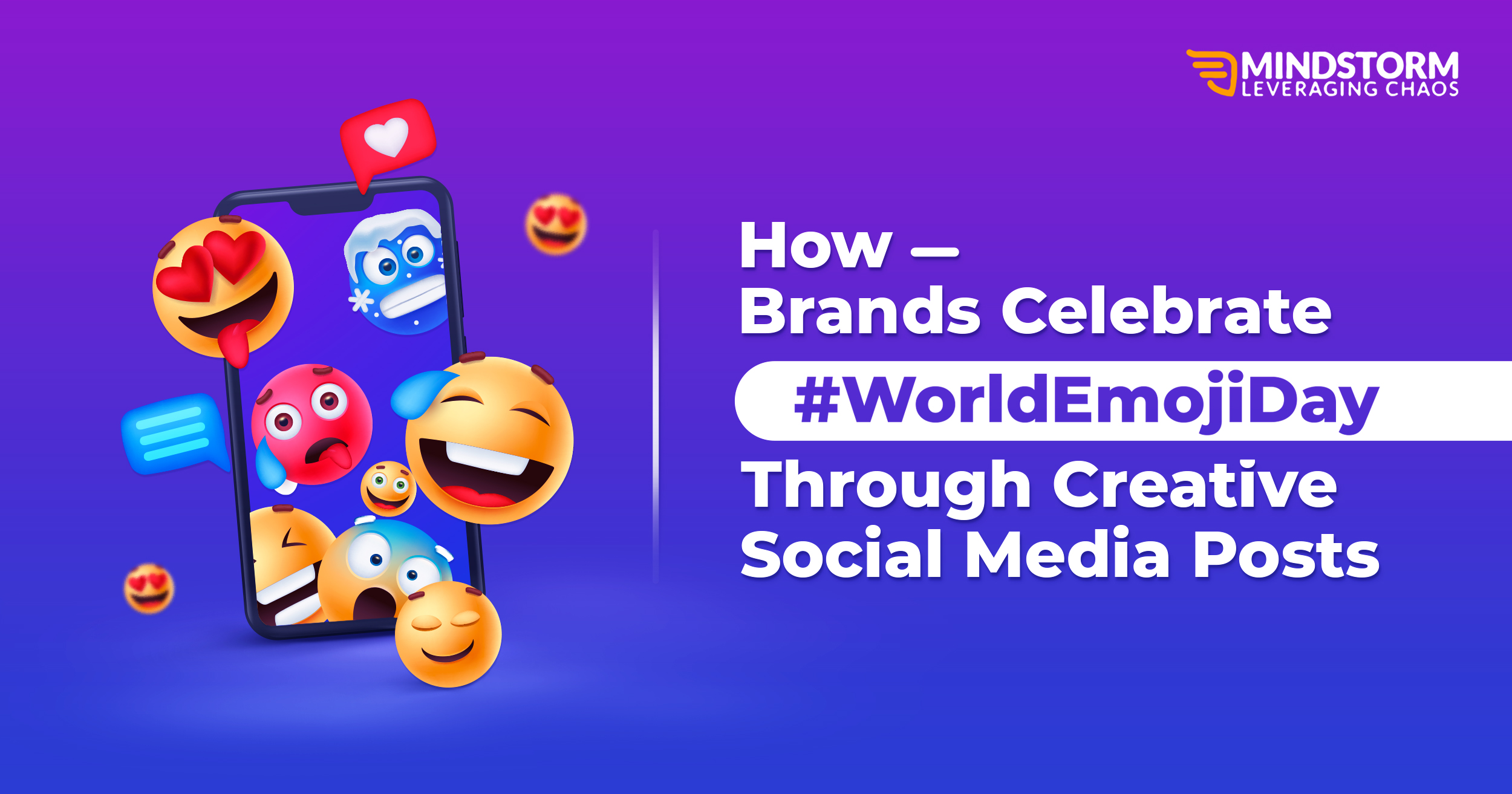 How Brands Celebrate #WorldEmojiDay Through Creative Social Media Posts