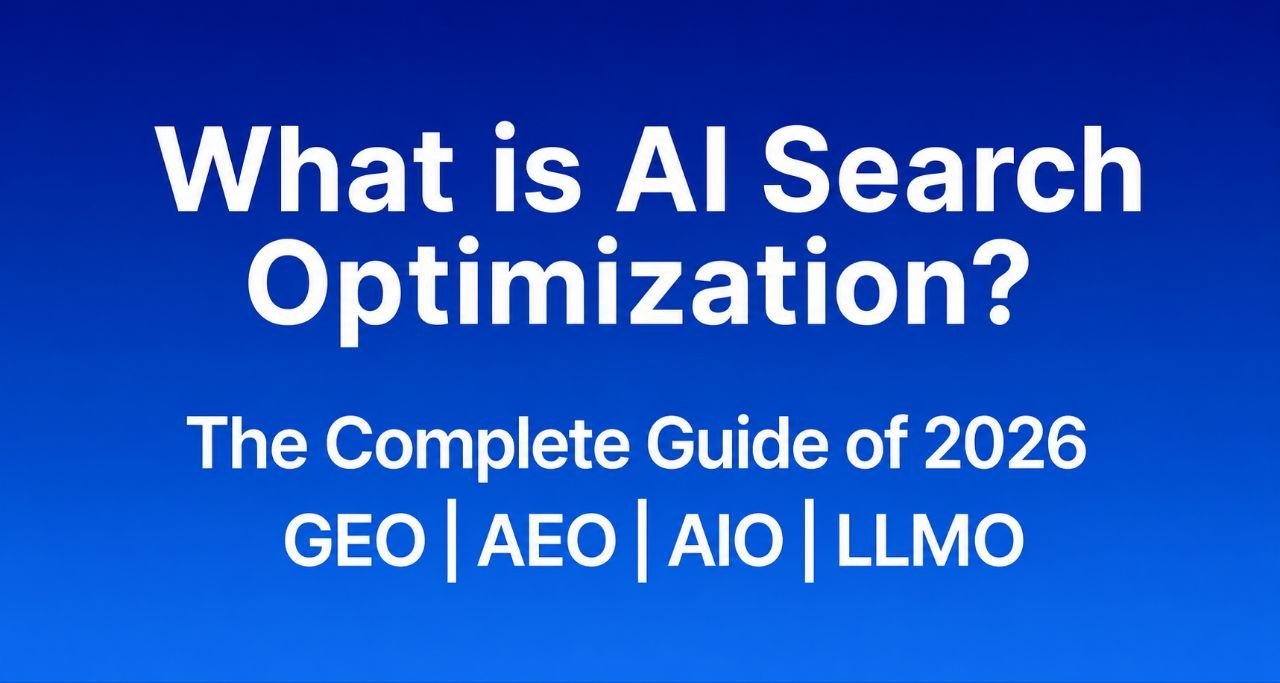 AI Search Optimisation: Winning with GEO, AEO & LLMO in 2026